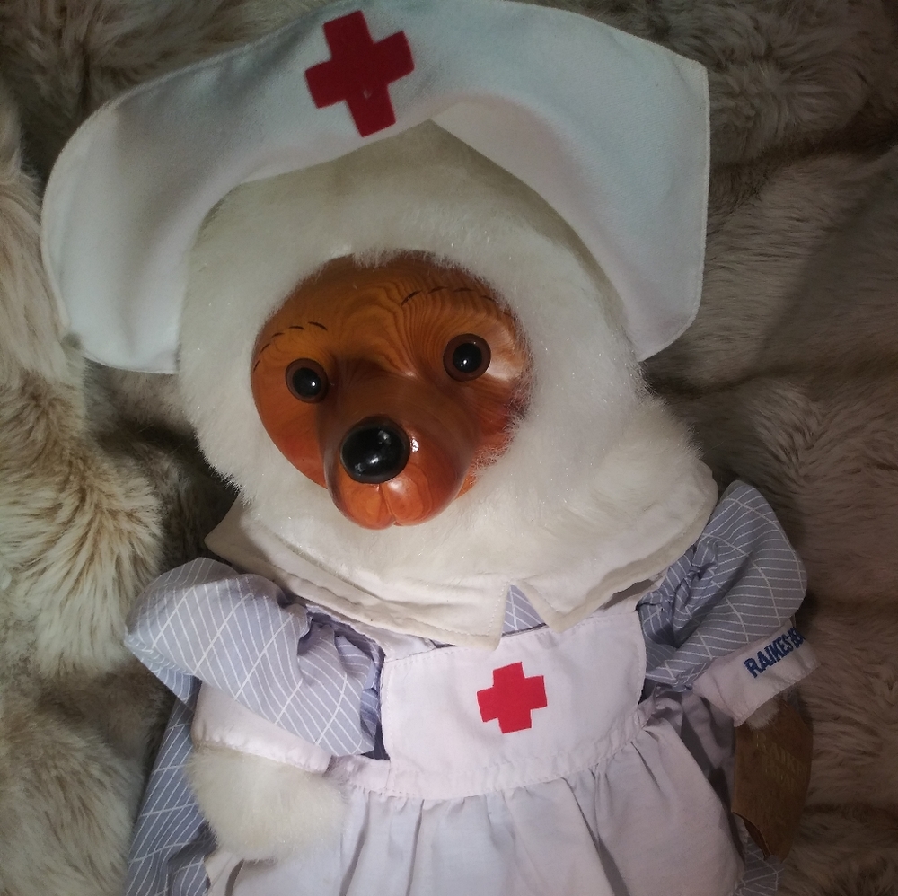 Vintage Collectible Nurse Margaret Raikes Bear